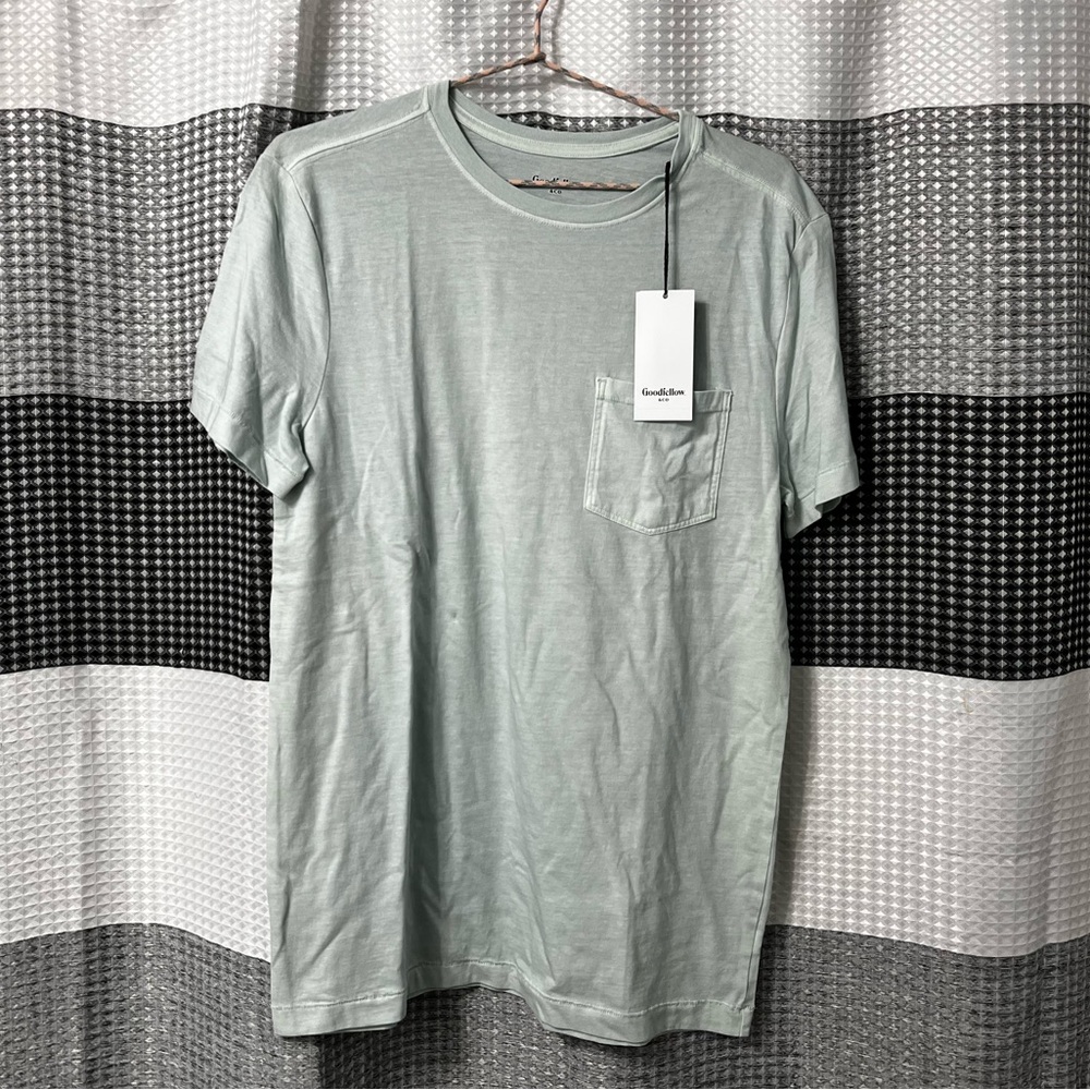 Goodfellow and Co blue pocket shirt